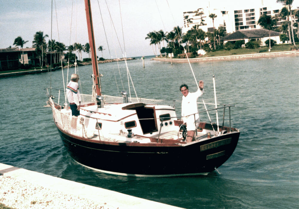 Jack sailing
